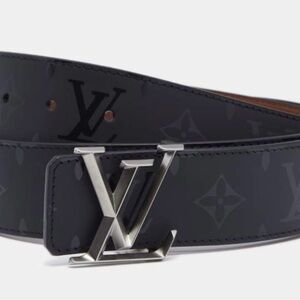 Louis Vuitton Black Monogram Belt